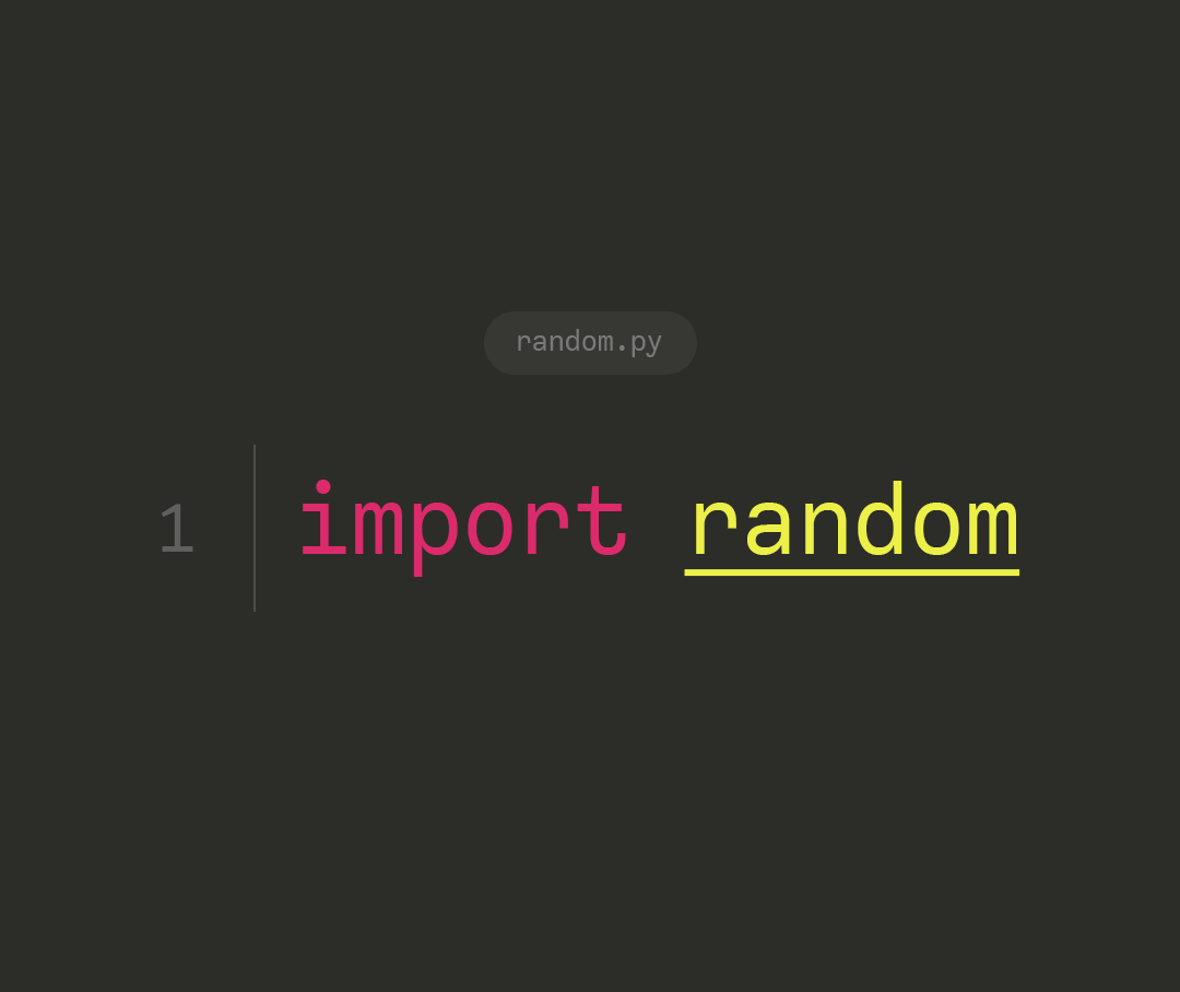I'm creating random scripts with Python